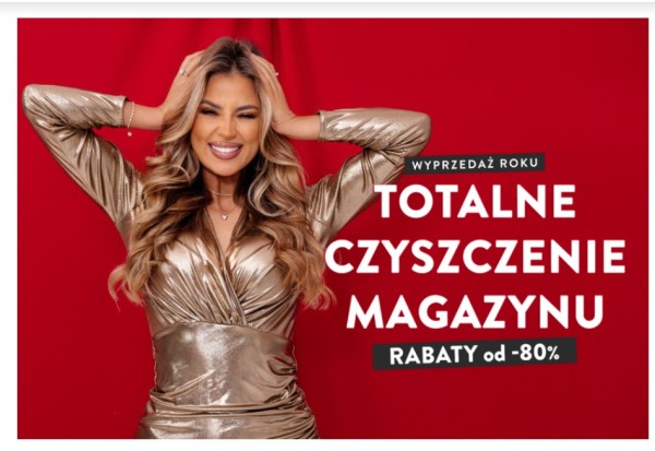 Wystarczy, że mocno nasycony kolor czerwony będzie dominował w reklamie, aby spotęgować efekt FOMO (Fear of Missing Out) u konsumentów. Źródło: Pakuten