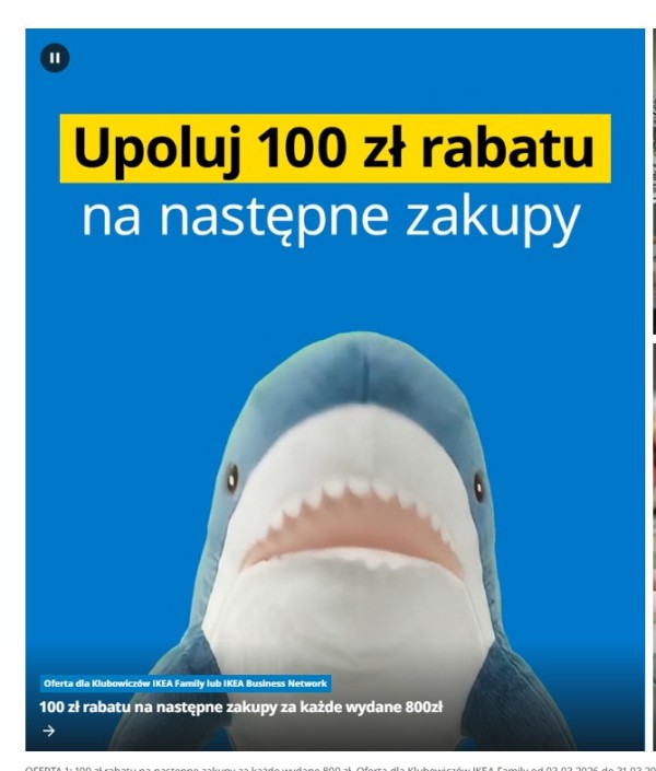 Zestawienie niebieskiego z żółtym jest charakterystyczne dla IKEA. Konsumenci postrzegają tę markę jako przystępną cenowo i satysfakcjonującą jakością. Źródło: IKEA