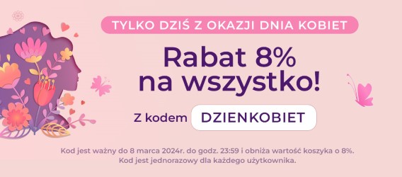 Kalendarz e commerce 2025 screen 2 Symboliczna promocja na e-booki z okazji Dnia Kobiet.